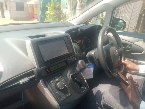 A picture of Toyota wish
