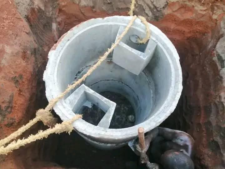 A picture of Bio digest septic tank toilet