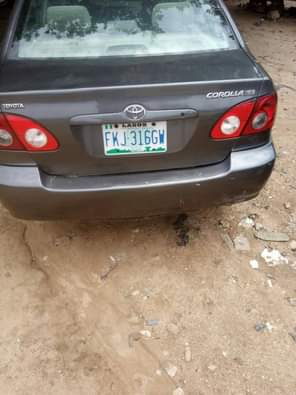 A picture of LAGOS DEAL Toyota Corolla 2006 model for sale First body