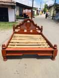 A picture of Nauza kitanda 5 6 mbao ngum Bei 125 nipig 0689319654