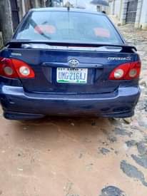 A picture of 2007 Toyota Corolla Corolla sports 07