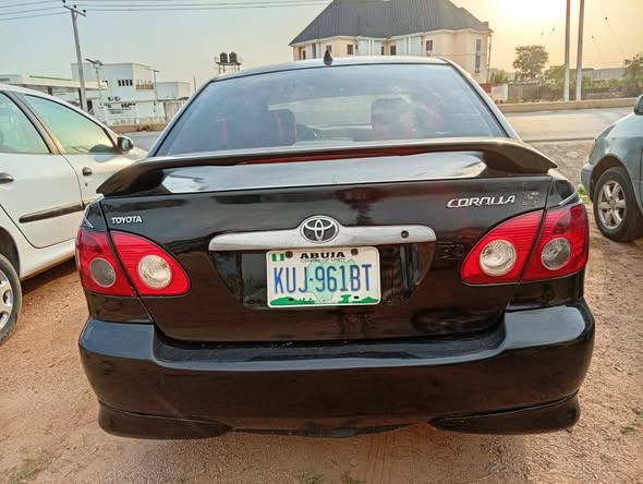 A picture of Distress sale Toyota corolla S 03 model neatly painted on