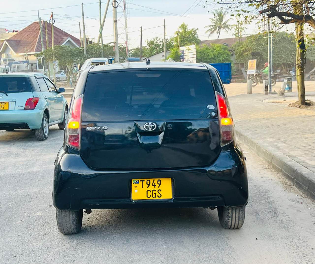 A picture of TOYOTA VITZ MIL 5 nitecheck WhatsApp 0779759584