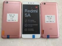 A picture of Redmi 5A 2gb ram 16gb space android version 6 4g