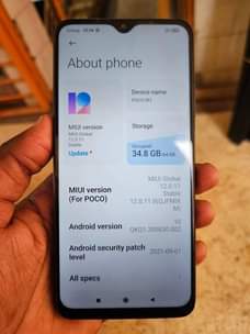 A picture of POCO M3