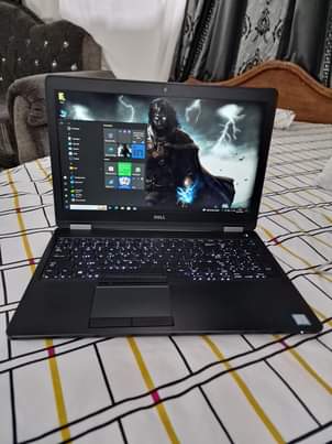 A picture of Dell latitude E5570 core i5 6th generation