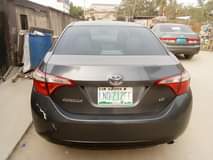 A picture of Toyota Corolla 2014