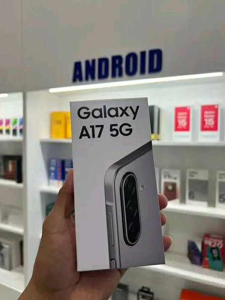 A picture of SAMSUNG GALAXY A17 5G BOXED PACK WITH 256GB STORAGE 8GB