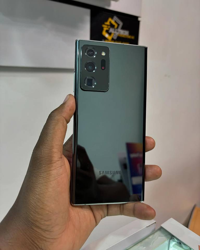 A picture of Samsung galaxy note 20ultra