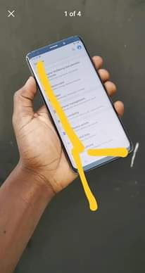 A picture of Samsung S9 Plus kreki kdg