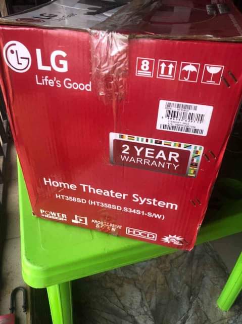 A picture of LG home theatre