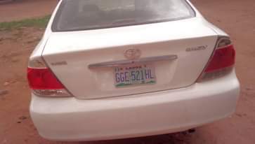 A picture of Registered Toyota Camry