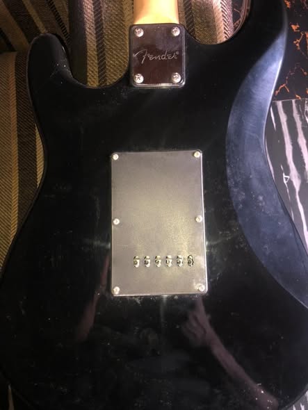 A picture of Fender 24 fret guitar