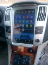 A picture of Android screen and all sound system in cars
