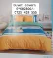 A picture of Duvet covers 664059 White striped pattern Duvet Covers