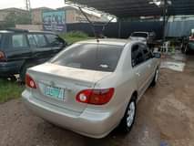 A picture of Reg Super Clean Toyota Corolla 2004 model Super clean body