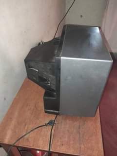 A picture of 14 sharp old model tv