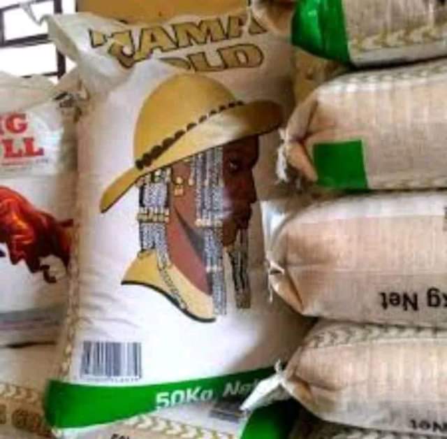 A picture of Bags of rice
