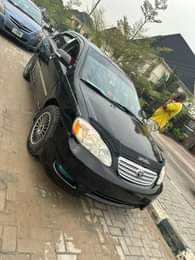 A picture of Neatly used Toyota corolla 2007 model First registration Everything working