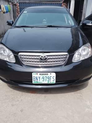 A picture of 2006 Toyota Corolla sports in perfect working condition Ac Engine