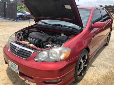 A picture of Belgium grade Toyota Corolla 2007 First body First user 6