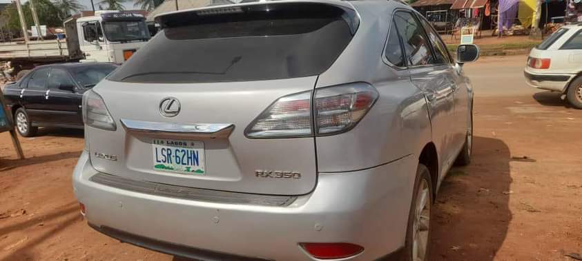 A picture of Distress sale Sharp first body Lexus RX350 2010 model super