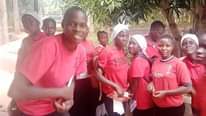 A picture of Jehova master of ceremony and event decorations