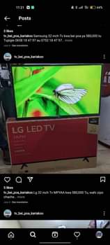 A picture of  KARIBU M.KOPA TUNAKOPESHA TV AINA ZOTE NA MKOPO WETU