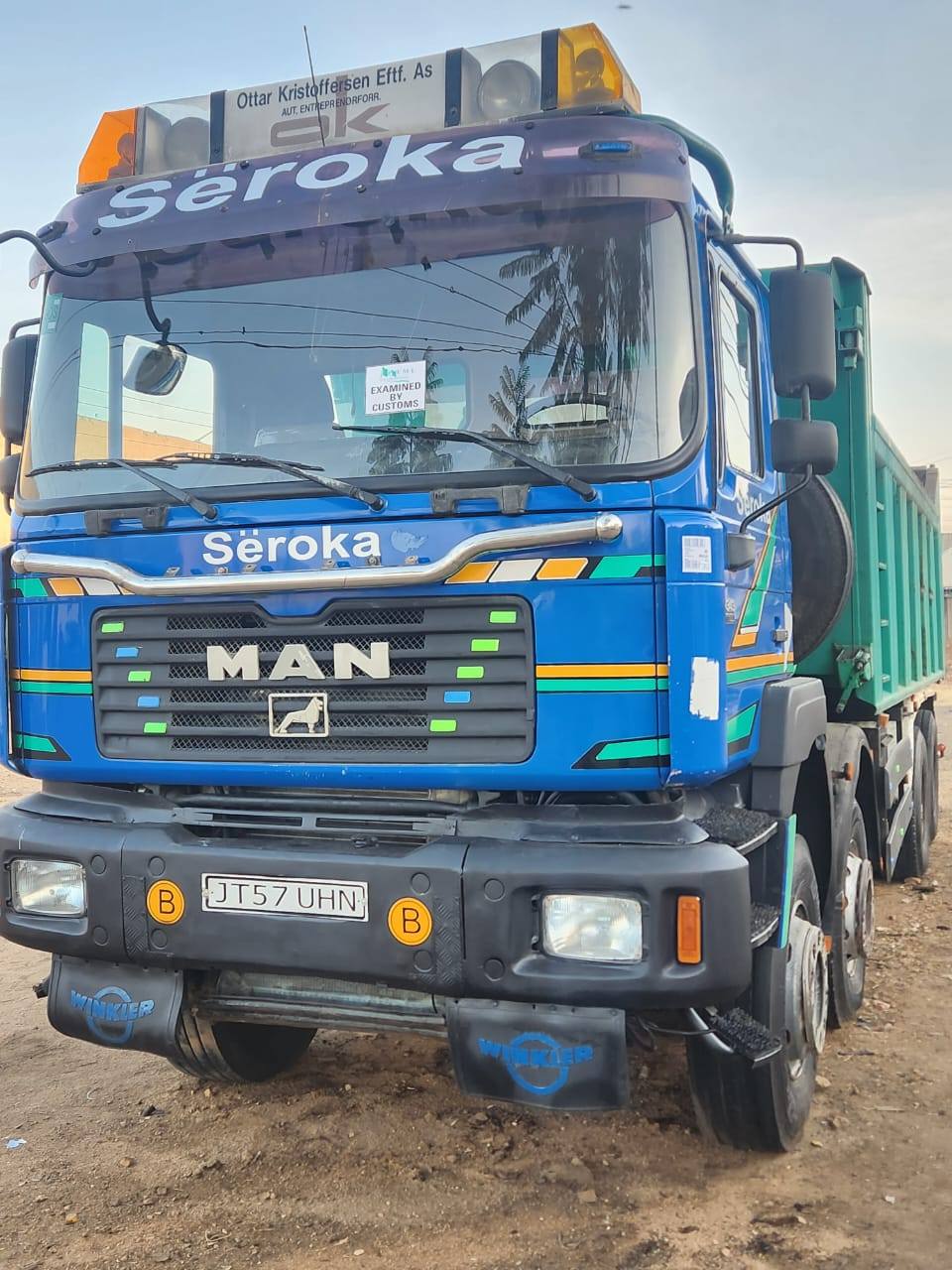 A picture of Man diesel tipper