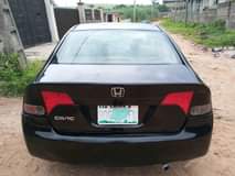 A picture of Honda Civic 2008 For sale Just 1 7m naira Negotiable