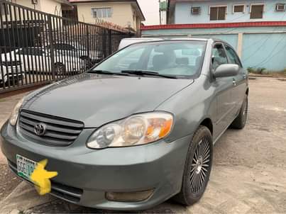 A picture of Toyota Corolla 2004 model