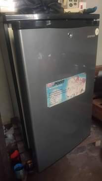 A picture of Hot point min fridge