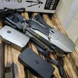 A picture of DJI Mavic Pro Platinum with 2 battery charger 2M