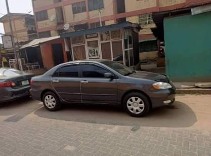 A picture of Toyota corolla