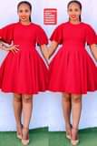A picture of Round dress at la epic boutique