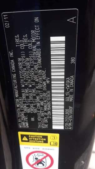 A picture of Honda Accord 2008 first body registered