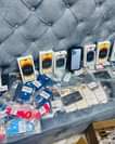 A picture of All iPhones and Samsung available