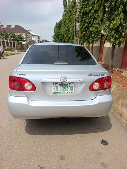 A picture of Corolla 2007 model