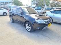A picture of 2009 subaru forester black colour