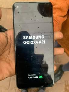 A picture of Samsung Galaxy A21