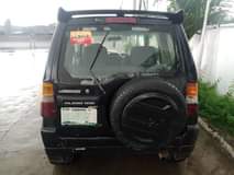 A picture of Misbushi Pajero mini two doors is available with good condition