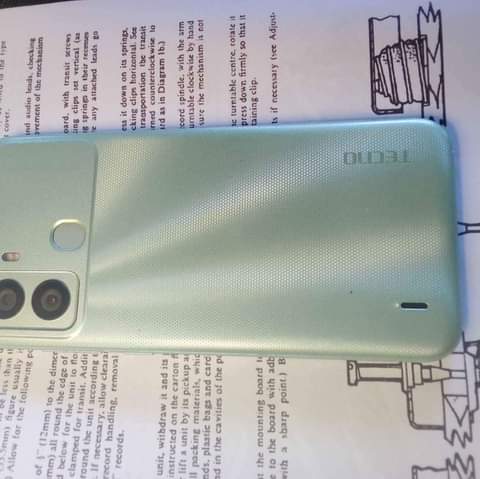 A picture of TECNO POP 6 2GB Ram Storage 32GB Call me 0776
