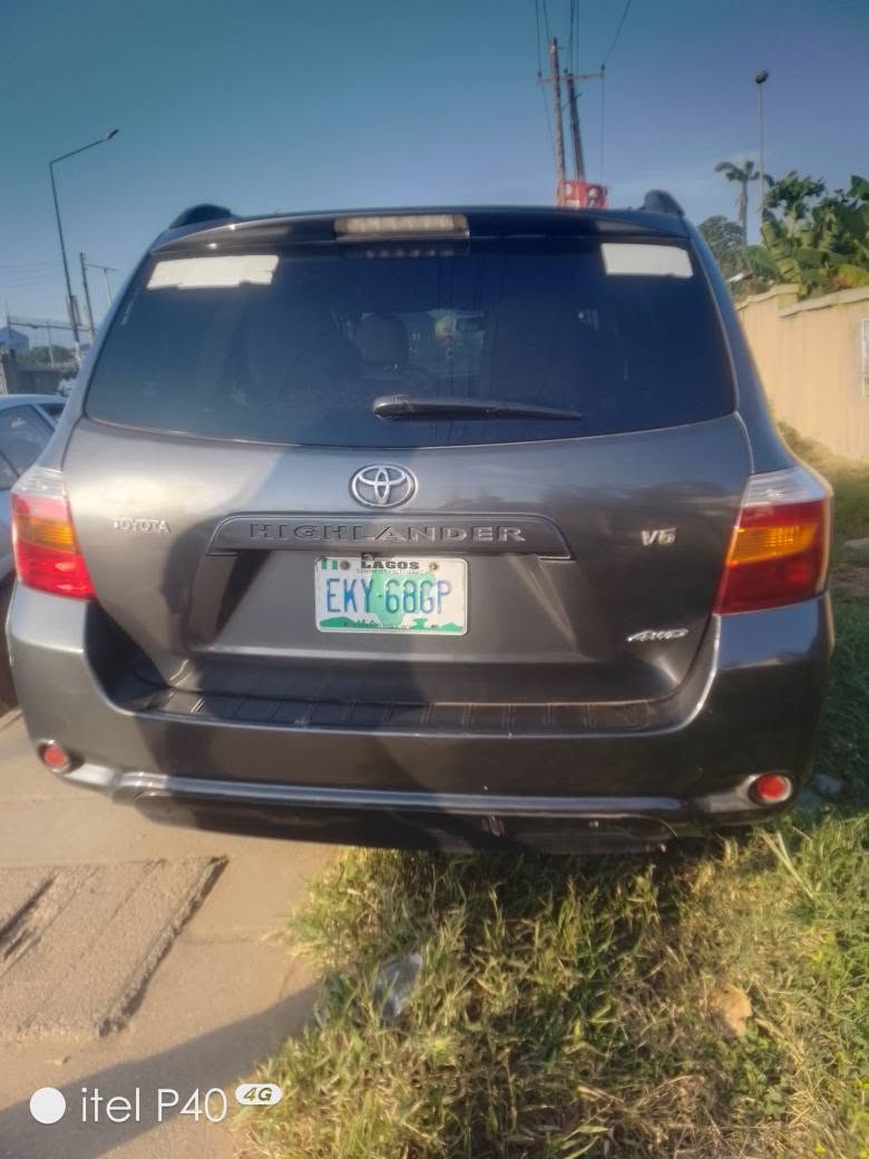 A picture of Toyota Highlander 2009 Clean Register