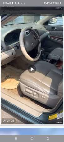 A picture of 2005 Camry Toyota Green
