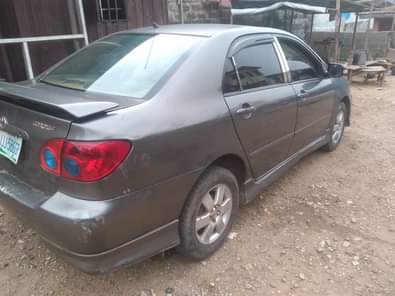 A picture of Toyota Corolla for sale Engine Gear AC Location ibadan price