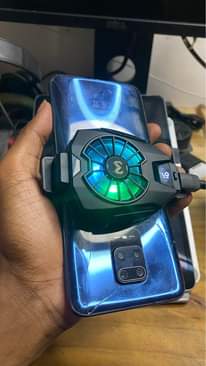 A picture of phone cooler for gaming