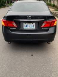 A picture of BELGIUM STANDARD 2008 MODEL LEXUS ES350 CAR CAME IN 2023