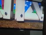A picture of Hisense 40inch with small line in the screen