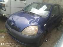 A picture of Foreign Used Toyota Yaris with 2 doors manual gear and