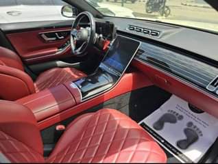 A picture of Mercedes Benz S580 2022 white